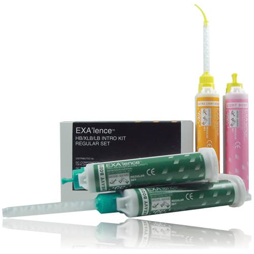 GC America EXA'lence Intro Kit, Regular Set, Heavy/Light/Extra Light Body, 48ml, VPES Impression Material, 137402 thumbnail 5