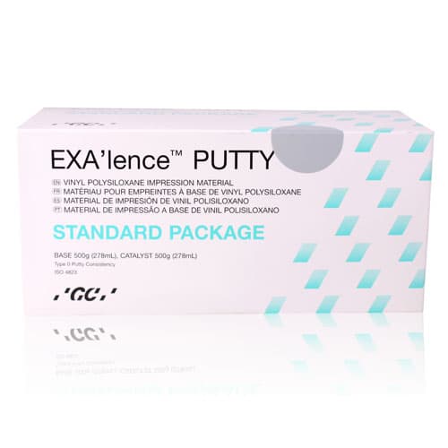 EXA'lence VPES Impression Material Putty Standard Pack, 278 mL Base & 278 mL Catalyst, 1/Pk, 137805 thumbnail 6