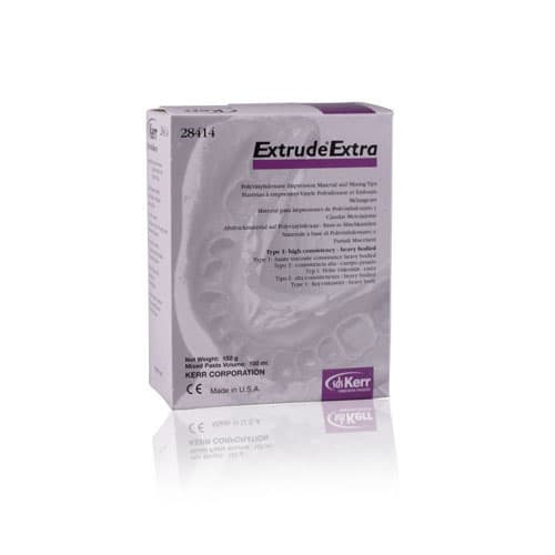 Kerr Extrude VPS Impression Material, Medium Body, Green, 50 ml Cartridges, 2/Pk with 6 Mixing Tips, 28417 thumbnail 6