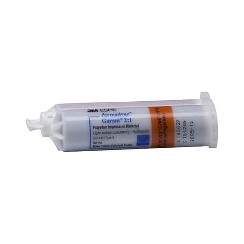 3M™ Permadyne™ 2:1 Light Body Polyether Impression Material Refill, 4 x 50 mL Cartridges, 30413 thumbnail 4