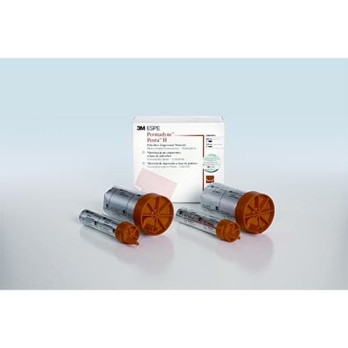 3M™ Permadyne™ Penta™ H Polyether Impression Material Refill, Heavy Body (Tray), Orange, 2 x 300 mL Base & 2 x 60 mL Catalyst, #30103 thumbnail 5