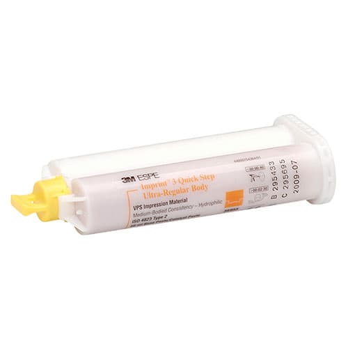 Imprint 3 Quick Step VPS Impression Material Refill, Ultra Regular Body, Caramel, 4 x 50 ml Cartridges with 10 Mixing Tips, 36955 thumbnail 5
