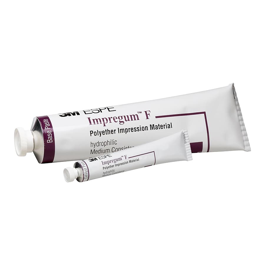 3M Impregum F Polyether Impression Material Double Pack, Medium Viscosity, Regular Set, 2 x 120 mL Base Tubes + 2 x 15 mL Catalyst Tubes + Mixing Pad, 31712 thumbnail 9