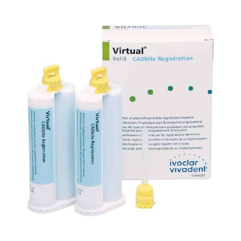 Ivoclar Vivadent Virtual CADbite Refill, Bite Registration VPS, 2x50ml, 12 Mix Tips, 768532 thumbnail 2