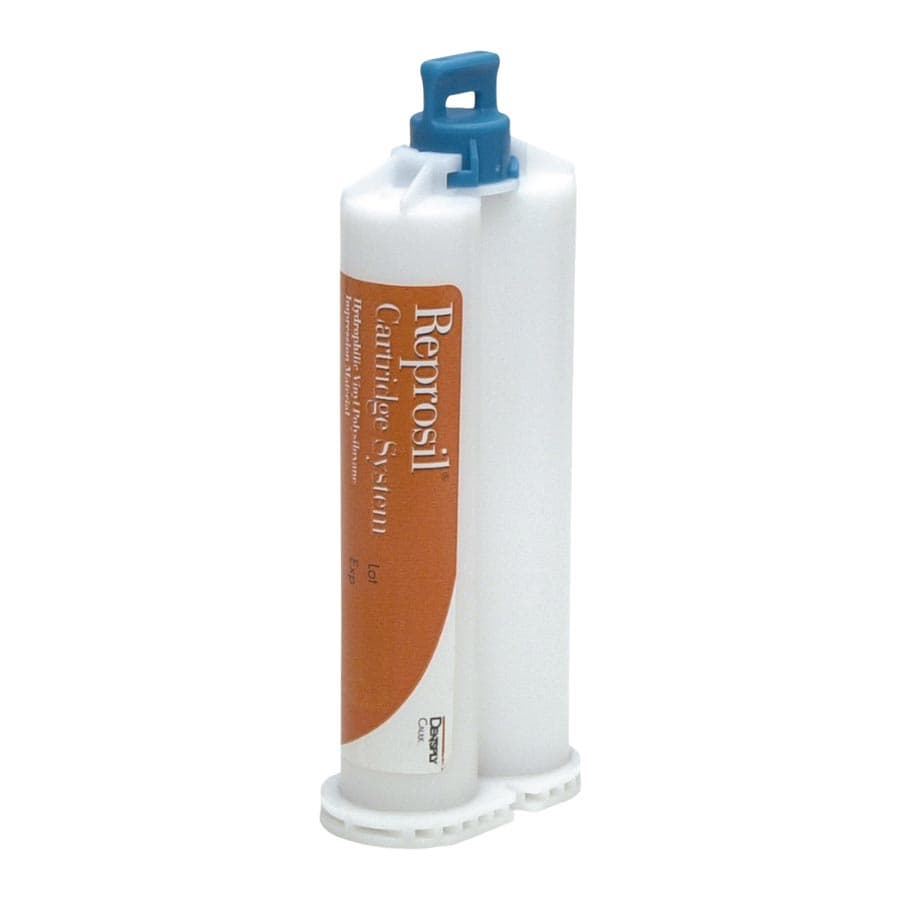 Reprosil Hydrophilic VPS Impression Material, Light Body, Orange, 50 ml Cartridge Refill with Tips, 4/Pk, 626600 thumbnail 14