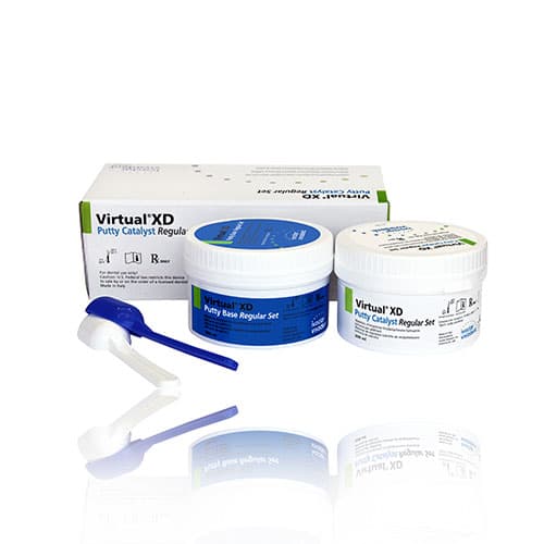 Ivoclar Vivadent Virtual® XD Putty Refill, Regular Set, 300 mL Base & Catalyst, 646466 thumbnail 4