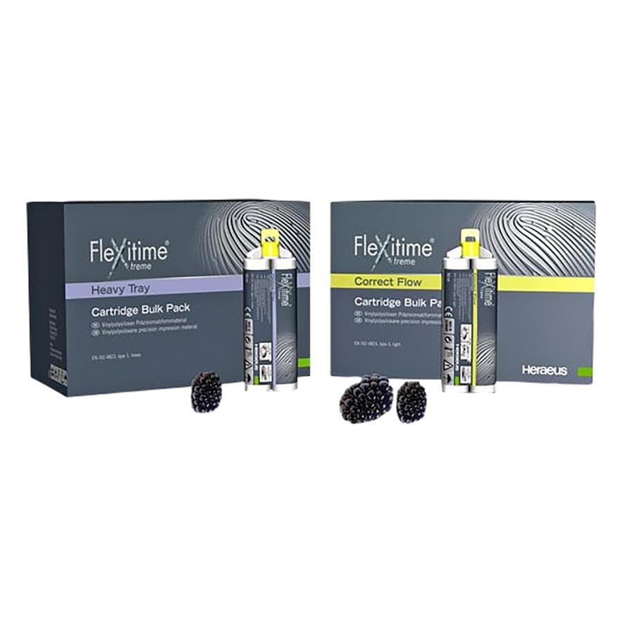 Flexitime Xtreme 2 Heavy Tray Dynamix VPS Impression Material, 380 mL Cartridges, 2/Pkg, 66065537 thumbnail 5