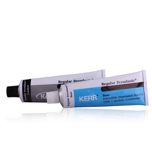 Kerr Permlastic Heavy Body Polysulfide Impression Material, Standard Package (2 x 100g Base, 1 x 70g Catalyst, Mixing Pad), #00675 thumbnail 4