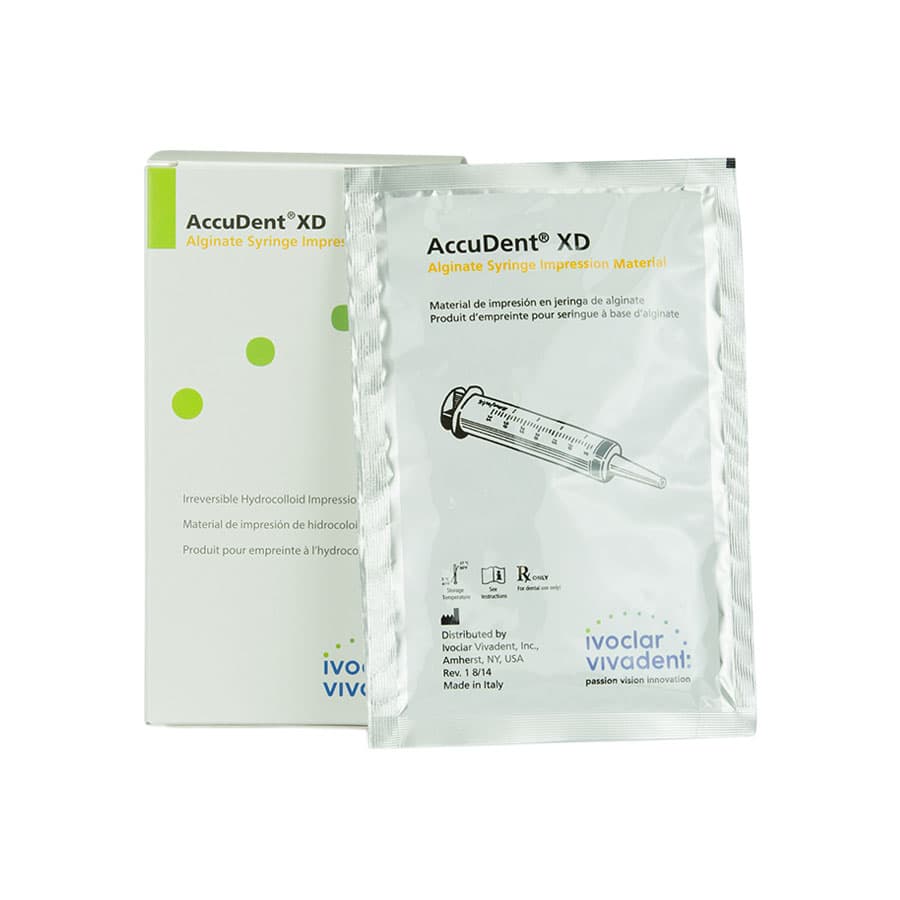 AccuDent XD Syringe Alginate Impression Material, 9 g Packets, 12/Box, Orange, #673470 thumbnail 4