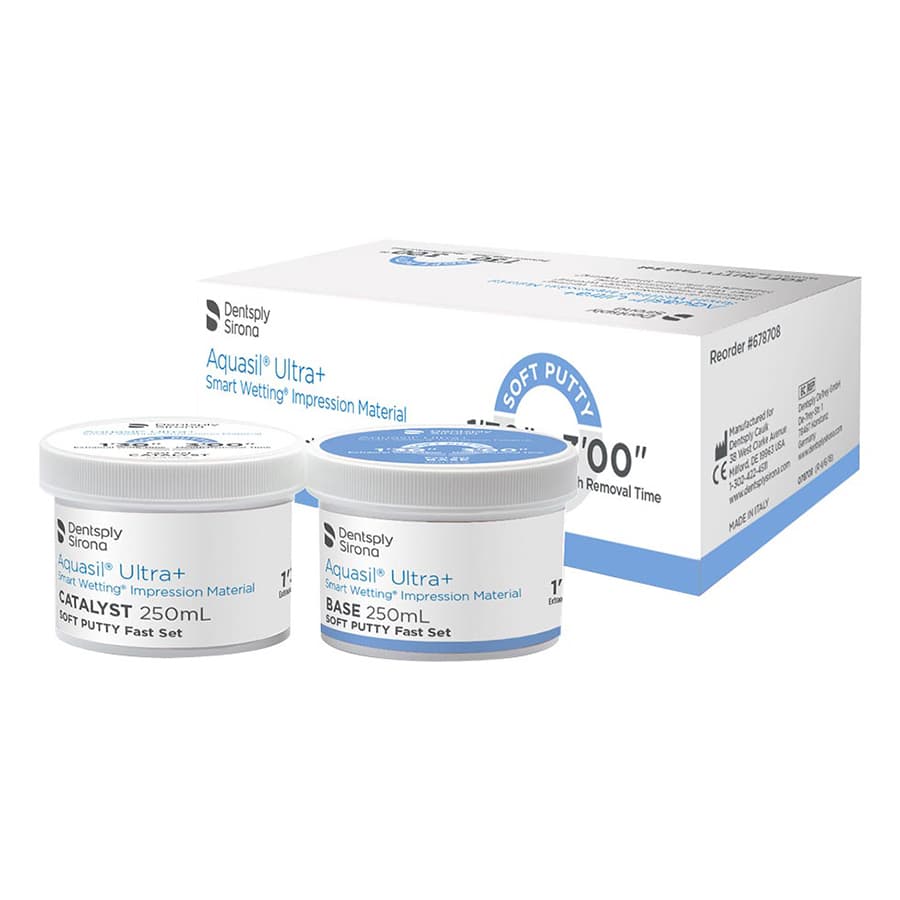 Aquasil Ultra+ Soft Putty Fast Set VPS Impression Material, 2 x 250 mL (Base & Catalyst), 678708 thumbnail 10