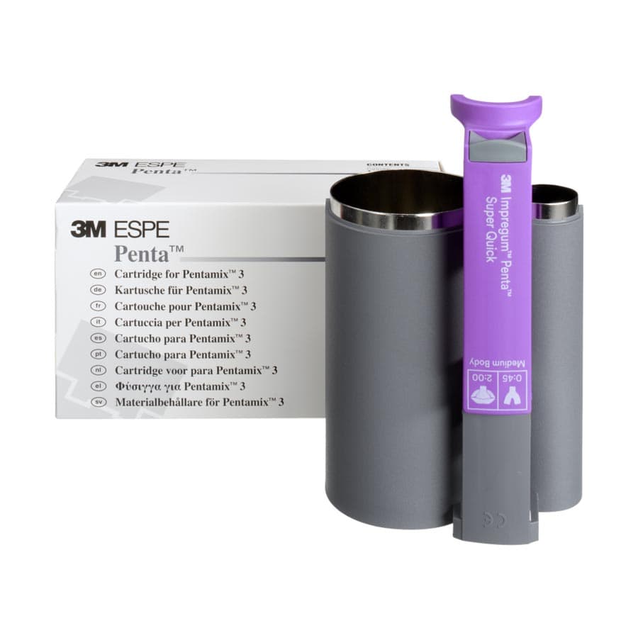 3M (Solventum) Impregum Penta Super Quick Medium Body Polyether Impression Material Cartridge, 50 ml, Mint, 69387 thumbnail 13