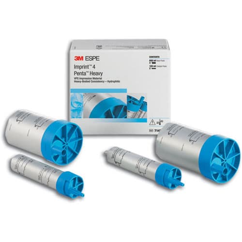 3M™ Imprint™ 4 Penta™ Heavy Body VPS Impression Material Refill, 71484, 2 x 300 mL Base & 2 x 60 mL Catalyst thumbnail 15