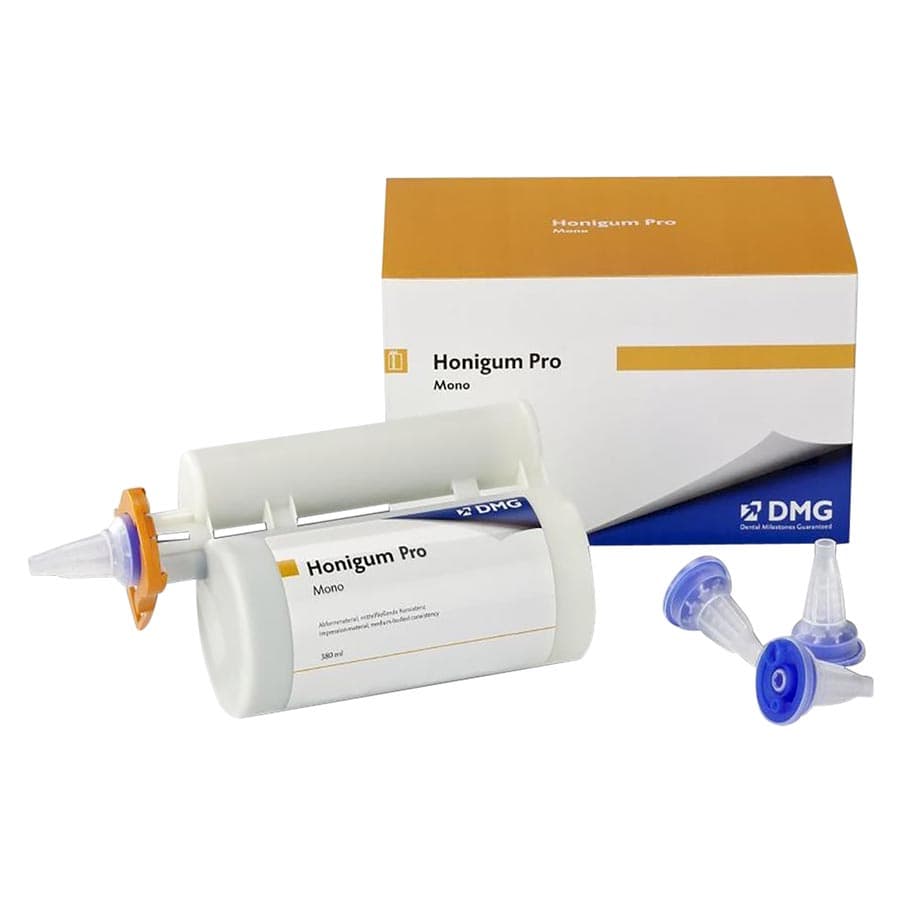 Honigum Pro MixStar Monophase Vinyl Polysiloxane Impression Material, 380ml Cartridge with 10 Blue Tips, 989568 thumbnail 4