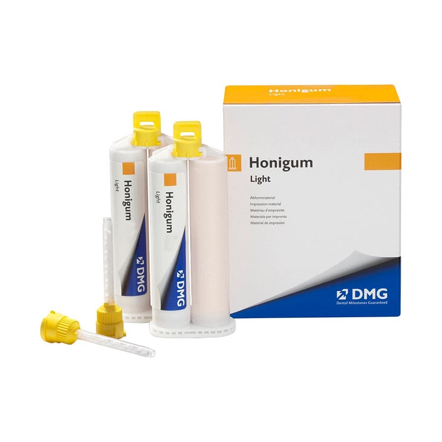 Honigum Automix Light Body VPS Impression Material, Regular Set, 50 ml Cartridges, 2/Pkg, Honey, 999831 thumbnail 6