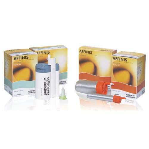 Affinis® System 360 VPS Impression Material, Starter Kit - Monobody, Yellow, 300ml Base + 62ml Catalyst - Affinis® System 360 VPS Impression Material, Starter Kits - Monobody - Image 1