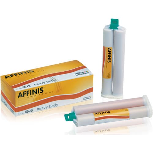 Affinis System 75 Tray A-Silicone Impression Material, Heavy Body, Fast Set, 75 ml Cartridges, Caramel, 2/Pk, C6620 thumbnail 8
