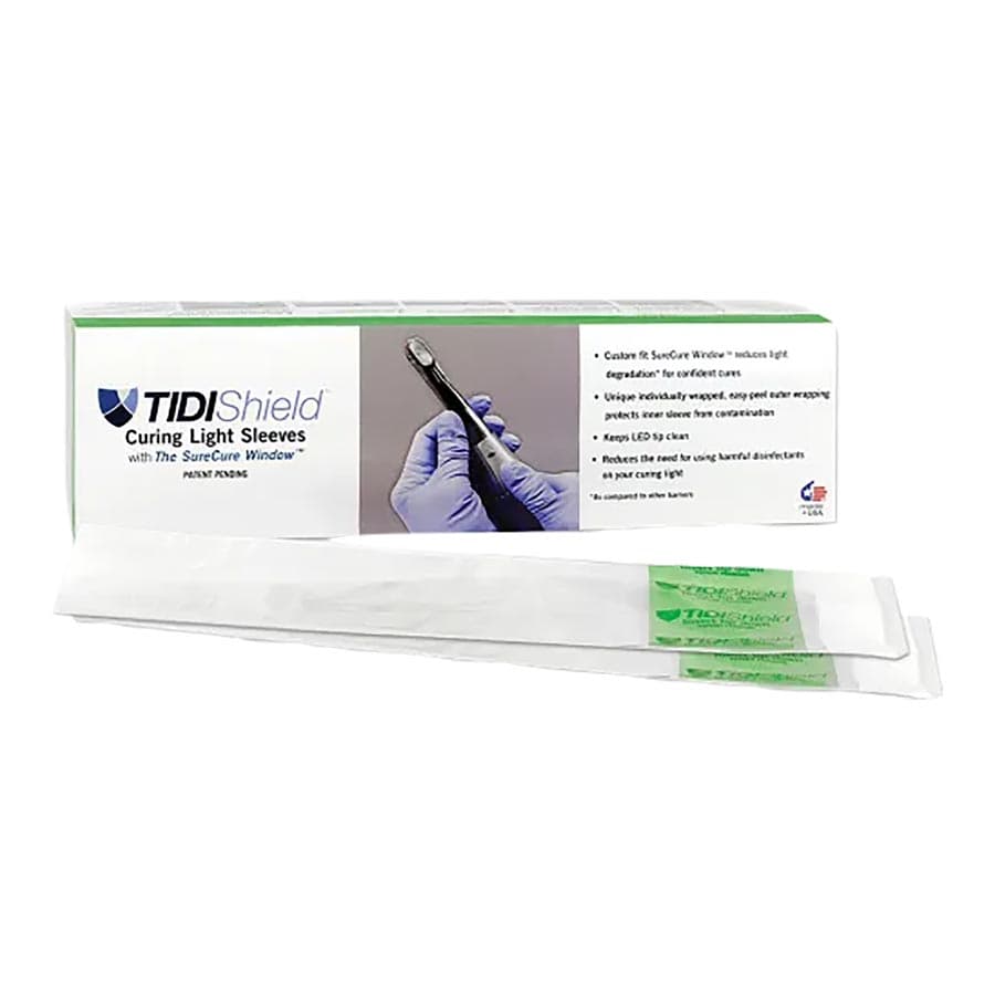 TIDIShield Curing Light Sleeve, Ivoclar Bluephase Style, SureCure Window, Latex-Free, 100/Box, 21102 thumbnail 14