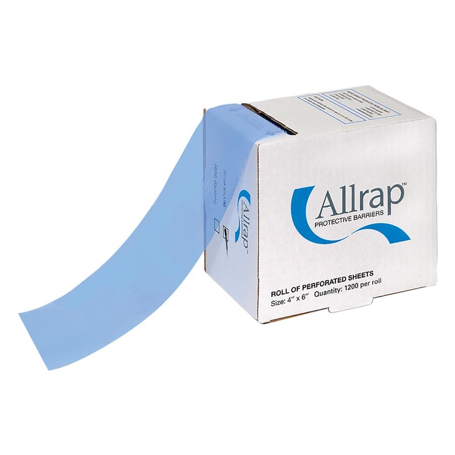 Allrap Barrier Film, 4" x 6", Blue, 1200/Roll, 460B thumbnail 15