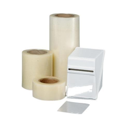 Palmero Health Care Clear Barrier Film, 12" x 14", 514 Sheets/Roll, Low-Tack Adhesive, Latex-Free thumbnail 2