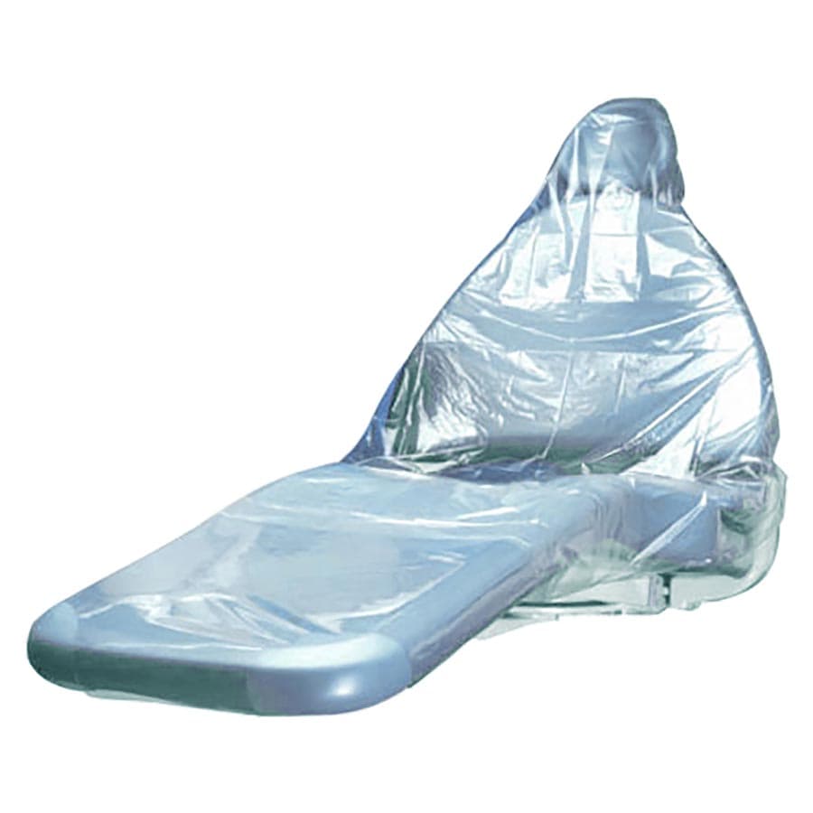 Plasdent Extra-Long Full Chair Cover Sleeves, 2-Sided, Clear, 29" x 80", 125/Box, PS3850 thumbnail 8