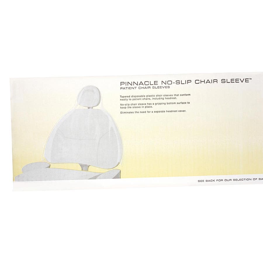 Pinnacle No-Slip Chair Sleeve, 48" x 56", Clear, 150/Pk, 3870-NS thumbnail 13
