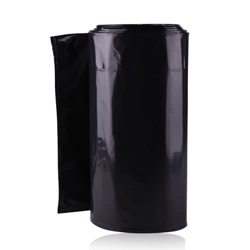 Choice Heavy-Duty Trash Liner, 40 Gallon, Black, 1.6 mil, 100/Case, WF 4048 - Trash Liner Heavy 40 Gallon Black 1.6mil 100/Case WF 4048 - Image 1