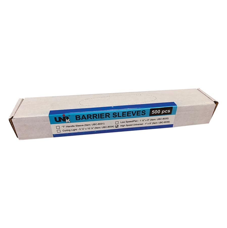 Dukal High Speed Universal Handpiece Barrier Sleeves, 1" x 9", 500/Box, UBC-8036 thumbnail 3