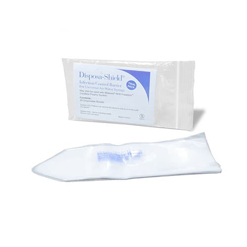 Disposa-Shield Disposable Air/Water Syringe Barrier, Universal, Clear, 2 1/4" x 6 5/8", 500/Box, A88007 thumbnail 15