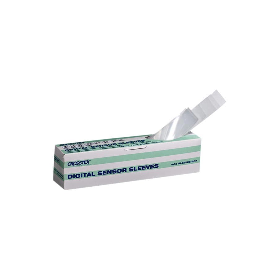 Crosstex Digital Sensor Sleeves, Size 2 Small, 1.375" x 8.25", Clear, 500/Box, BCXSS thumbnail 7