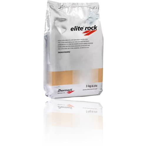 Zhermack Elite Rock Die Stone Type IV Extra Hard, Sandy Brown, 3 kg (6.6 lb) Bag, C410030 thumbnail 3