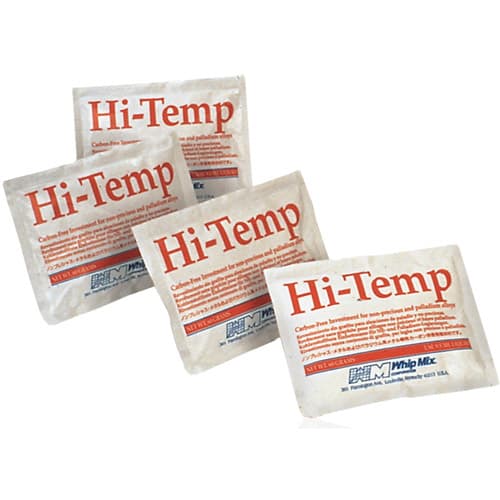 Whip Mix Hi-Temp Casting Investment Powder, 90 g Preweighed Packets, 144/Case, #00671 thumbnail 4