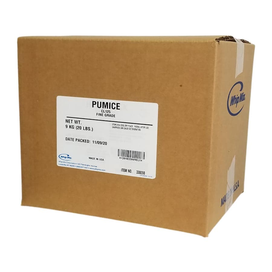 Whip Mix Pumice, Coarse Grit, Grade CL-60, 20 lb Carton, 03433 thumbnail 3