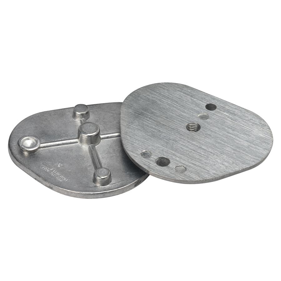 Whip Mix #8580 Metal Mounting Plates, Standard, 1 Pair (2/Pkg) thumbnail 3