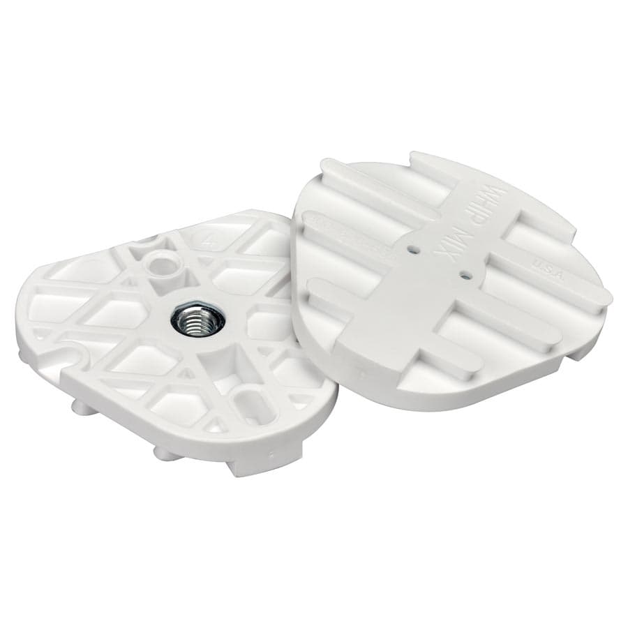 Whip Mix 8580B Plastic Mounting Plates, White, 20/Box thumbnail 4