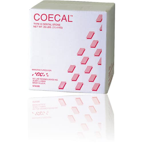 Coecal Type III Laboratory Stone, White, 25 lb, 310225 thumbnail 3