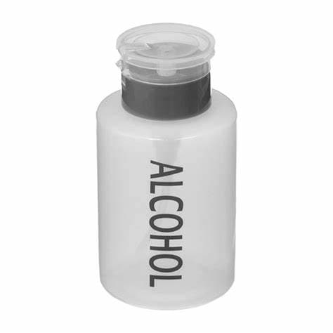 Dukal Tech-Med Alcohol Dispenser, Clear, 9 oz, Pump Top Bottle, Model 4024 thumbnail 3