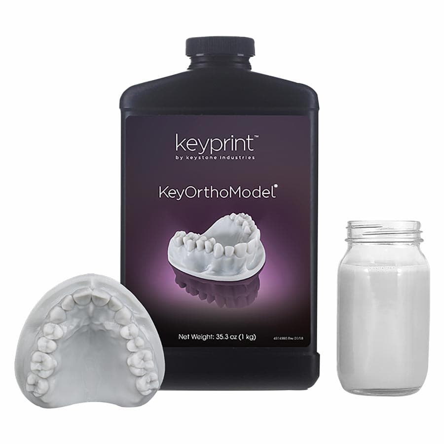 Keyprint® KeyOrthoModel® 3D Resin, 1 kg Bottle, 4220003 thumbnail 5