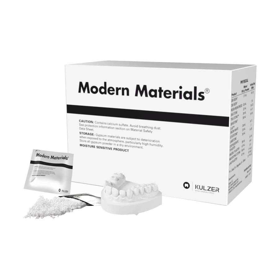 Kulzer O-67 Snow White Orthodontic Stone, Type III, 45 lb Box, 50046952 thumbnail 5