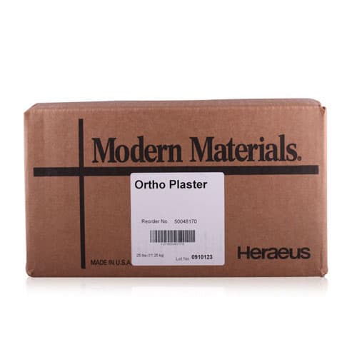 Kulzer Modern Materials Snow White Orthodontic Plaster, Type II, 45 lb Box, 50048180 thumbnail 5