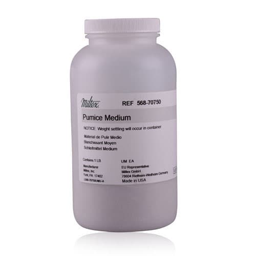 Miltex Pumice Medium Grit, 1 lb Bottle, 6/Case, 568-70750 thumbnail 3