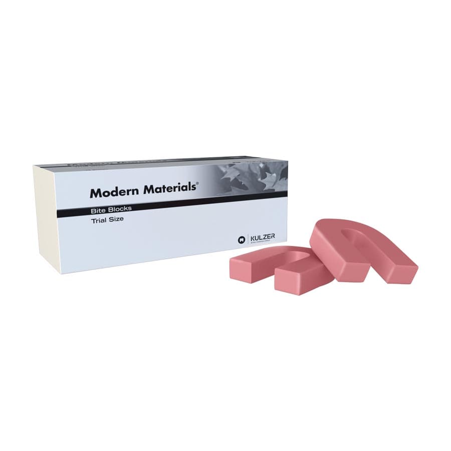 Modern Materials Hard Pink Wax Bite Blocks, Laboratory Pack of 120, 50095892 thumbnail 10