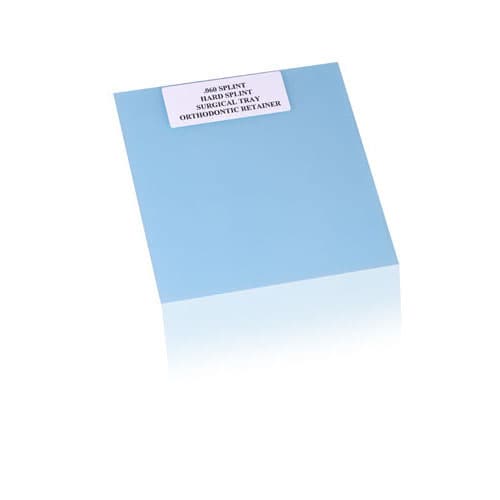 Keystone Pro-Form Splint Material, Clear, 5" x 5", 0.060" (1.5mm), 25 Sheets/Pack, 9614960 thumbnail 8