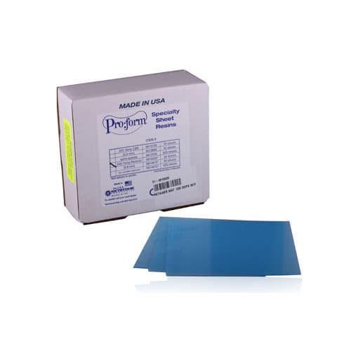 Pro-Form Splint Material, 0.030" (0.75mm), 5" x 5" (127 x 127mm), Clear, 25 Sheets/Pack, 9615020 thumbnail 7