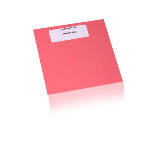 Pro-Form Base Plate Material, 5" x 5", 0.060" (1.5 mm), Pink, 25/Pk, 9616210 thumbnail 8