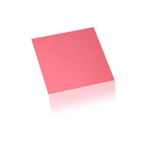 Keystone Base Plate Material, Pink, .100" Thick, 5" x 5" Sheets, 25/Box, 9616250 thumbnail 8