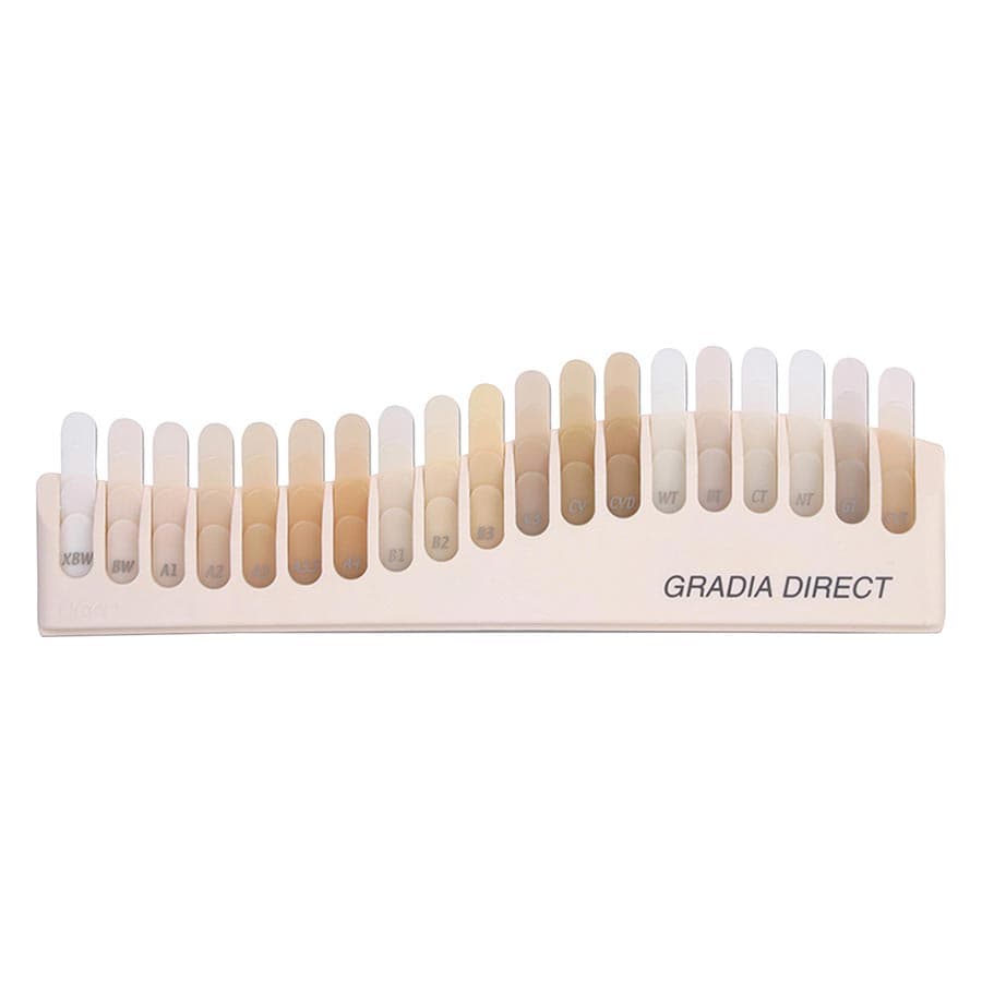 GC America Gradia Direct Shade Guide, 18 Removable Shades, 1 Each, 002276 thumbnail 2