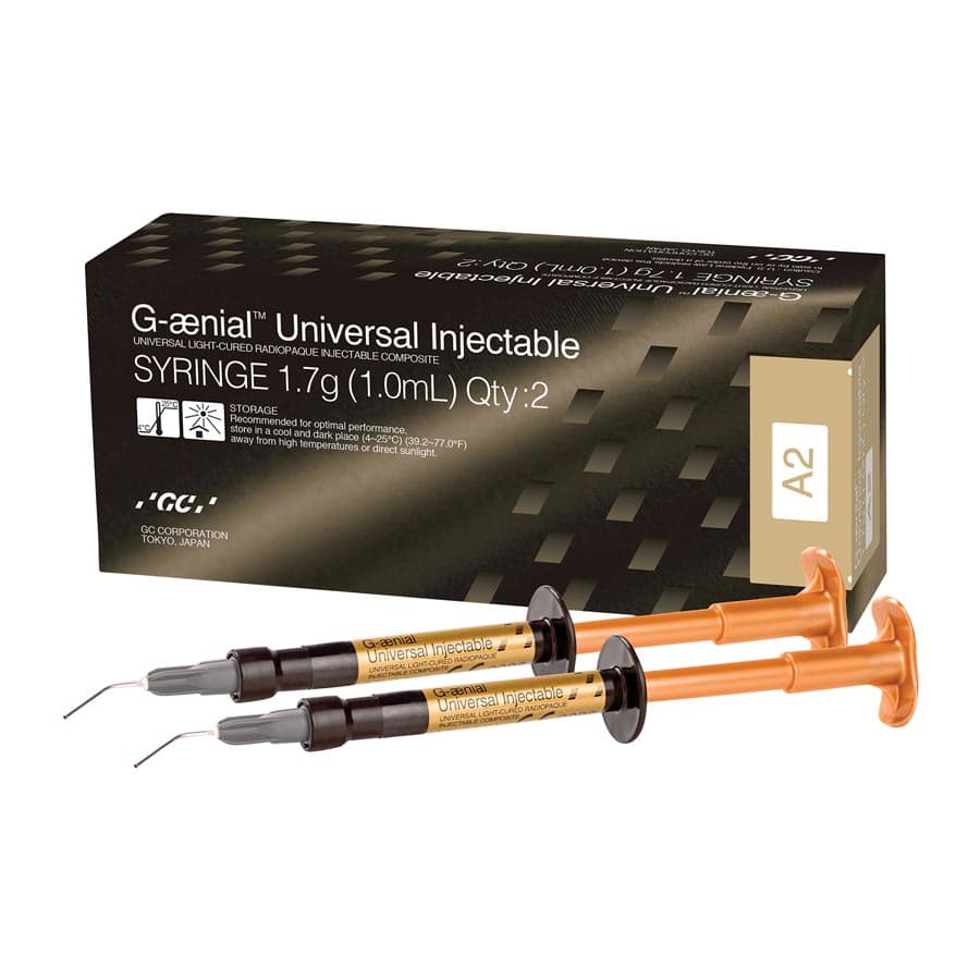 G-aenial Universal Injectable Composite, Shade A2, 1.7 g (1.0 mL) Syringe, Pack of 2, 012365 thumbnail 17