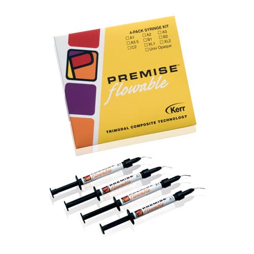 Premise Flowable Nanofilled Composite, Light-Cure, Shade XL1, 1.7 g Syringe Refill, 4/Pk, 33379 thumbnail 13