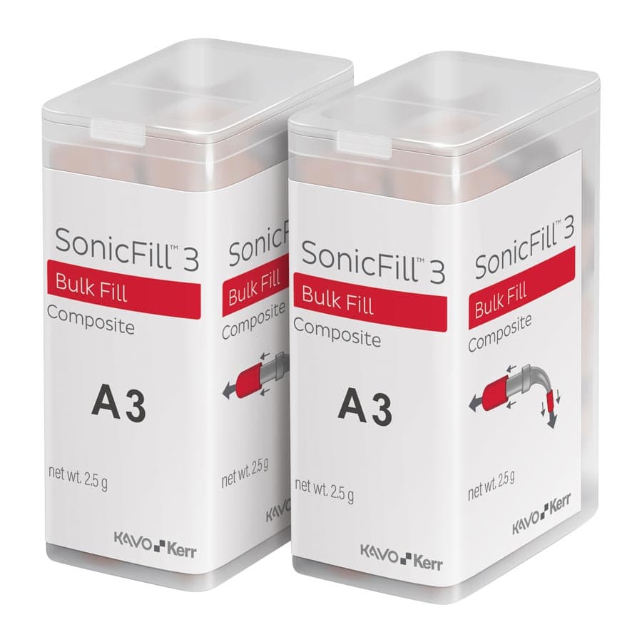 Kerr SonicFill 3 SingleFill Bulk Fill Composite Refill, Shade A3, 20 x 0.25g Unidose Tips, #36713 thumbnail 17