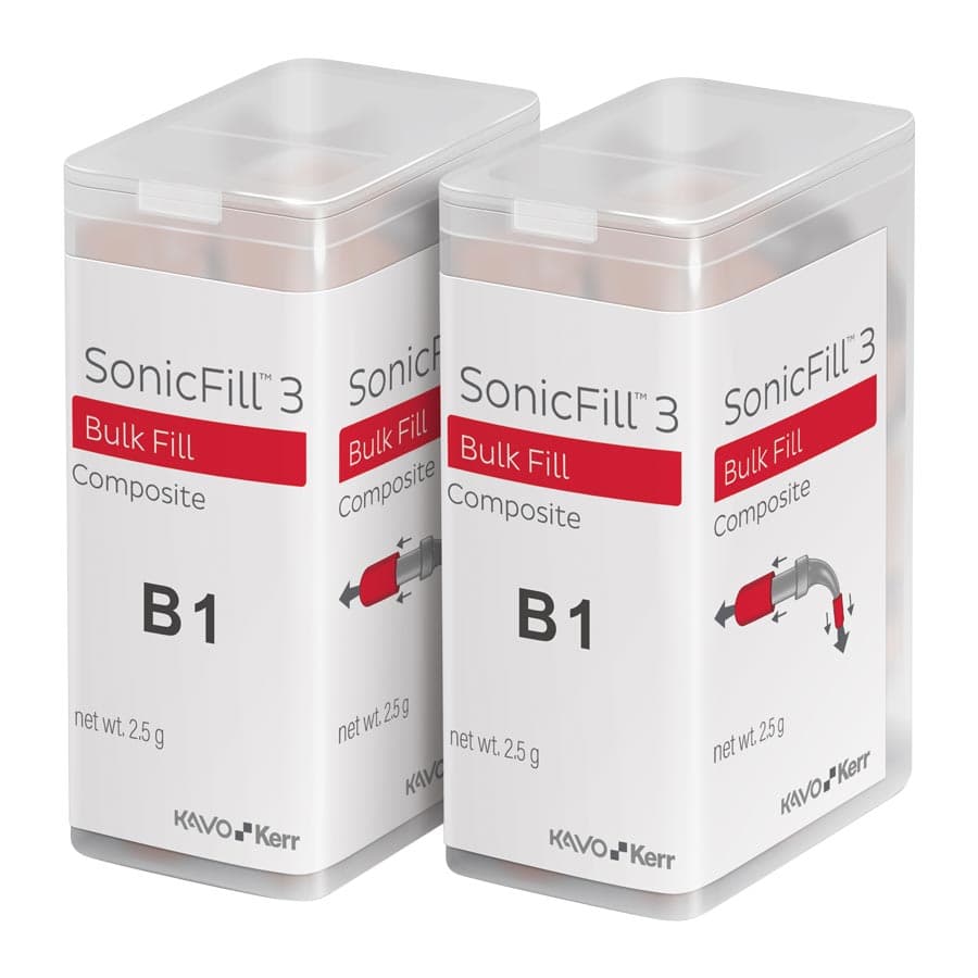Kerr SonicFill 3 SingleFill Bulk Fill Composite Refill, Shade B1, 20 x 0.25g Unidose Tips, #36714 thumbnail 13